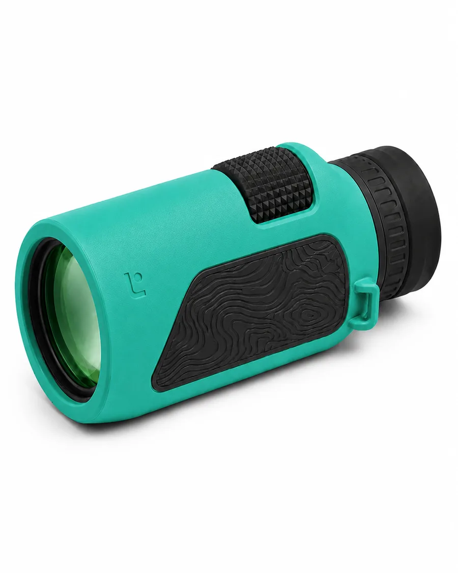Caldera monocular in Lagoon, three-quarter view